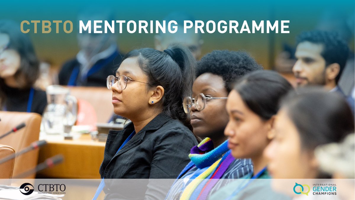 ⌛ The deadline to apply to the #CTBTO Mentoring Programme is almost here! Don't miss out on this exciting initiative for early-career #womeninSTEM from under-represented regions. More info. ➡️ ctbto.info/3mp. Apply before 📅 5 April.