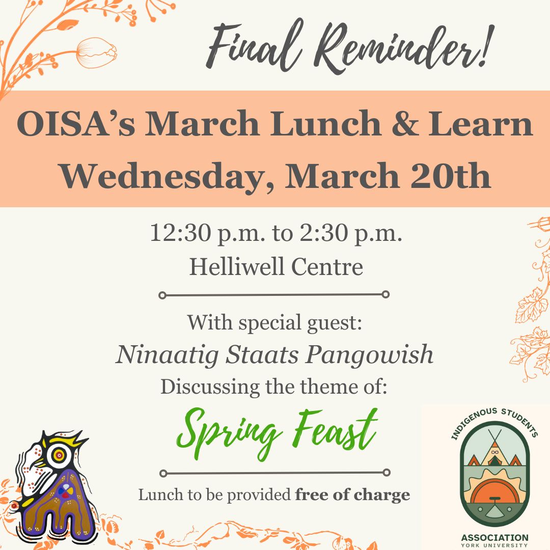 Osgoode Indigenous Students' Association tweet media