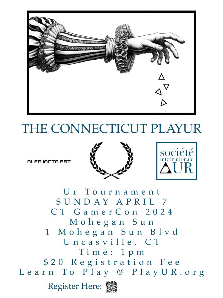 See you at <a href="/CTGamerCon/">CTGamerCON at Mohegan Sun</a> y’all! We’ll be at a booth on Sat, and we will hold a tournament Sunday!

April 7
1:00pm
Trading Card Super Store
Mohegan Sun Convention Center 

RSVP:  tinyurl.com/UrApril7

$20 registration fee due at door. Cash prize! 🏆