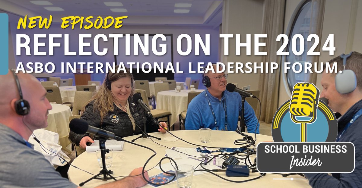 New episode of the <a href="/sbinsiderpod/">School Business Insider</a>! 🎙️ Explore the behind-the-scenes experience of attending our annual Leadership Forum. Learn more about the wealth of invaluable leadership opportunities when you attend!

Listen here: podcasts.apple.com/us/podcast/ref…