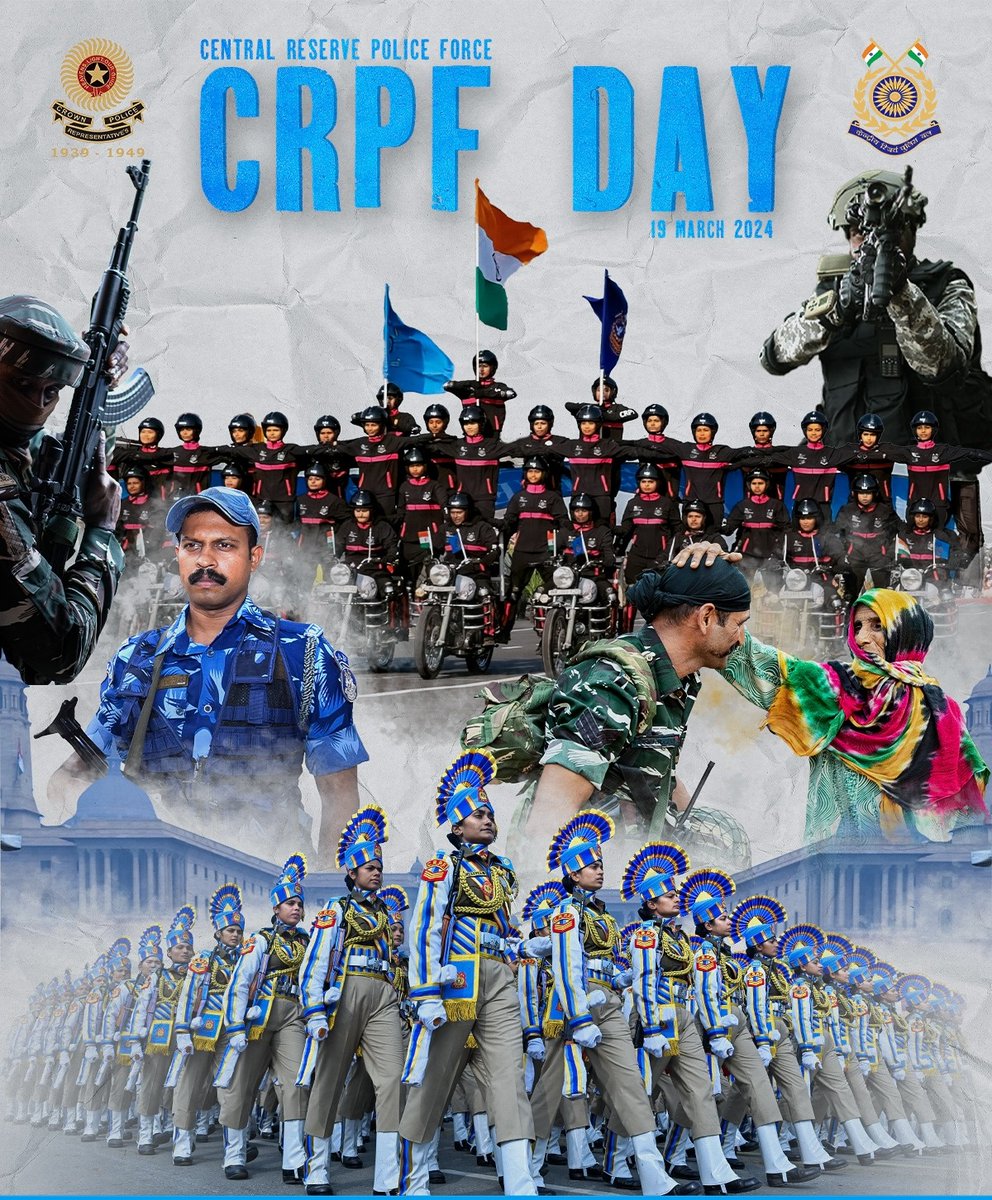 Shri Daljit Singh Chawdhary, IPS, DG, and all ranks, NSG extend their heartfelt greetings and best wishes to #CRPF personnel on the 85th #CRPF Day. We wish that the peacekeepers of the Nation achieve enduring glory and success.