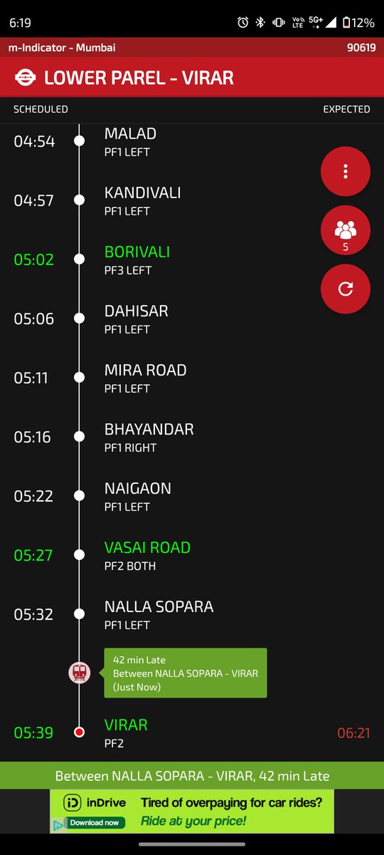 @mumbairailusers why train 42 minutes late ..?