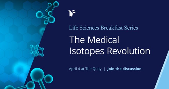 Join us on April 4 for the Life Sciences Breakfast Series: The Medical Isotopes Revolution hosted by @TorontoRBOT! Explore the transformative potential of medical isotopes in healthcare and economic growth. Register now: bit.ly/43acv1b #LifeSciences #MedicalIsotopes