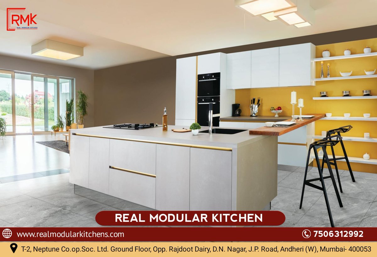 RealModular's tweet image. &quot;Cook, create, and cherish moments in a kitchen designed for real living. Welcome to the world of real modular kitchen elegance. 📷📷 #KitchenBliss #HomeLife&quot;
Contact us: 9167996524
realmodularkitchens.com
#kitchenstyle #kitchenideas #kitcheninspo #kitchengoals #kitchendesigner