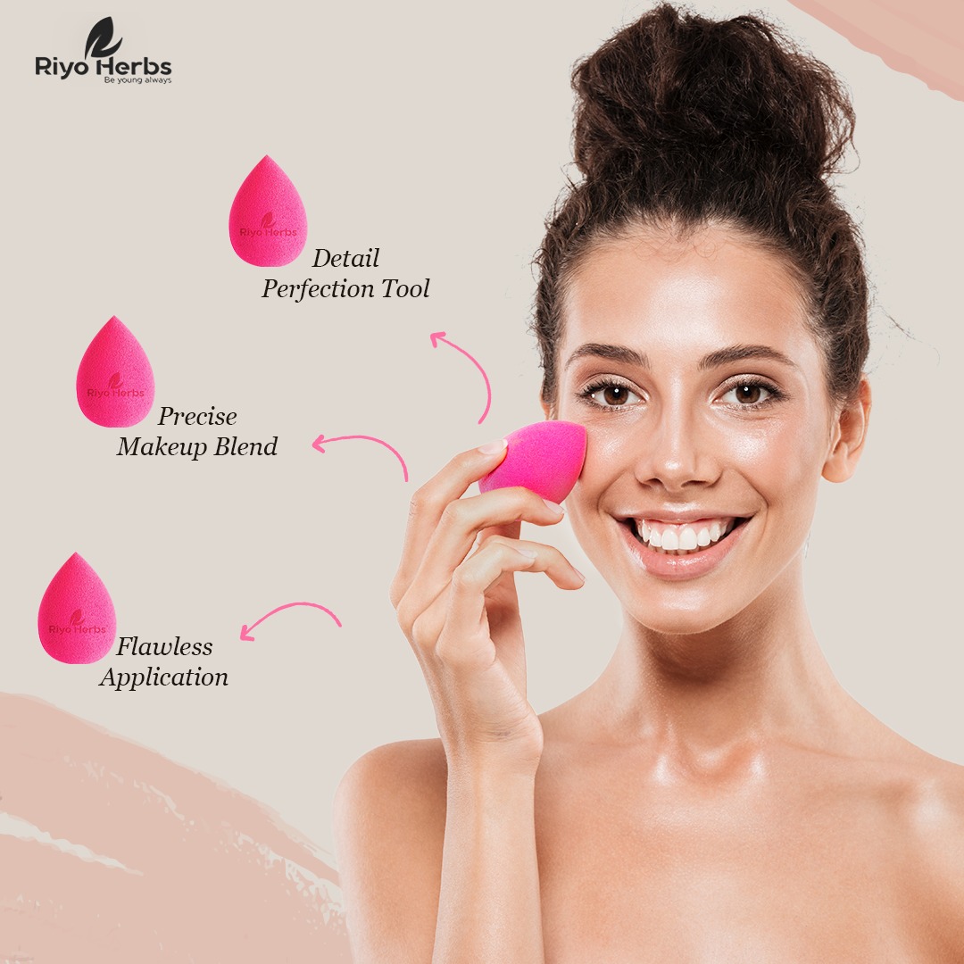 Riyoherbsindia's tweet image. Elevate your makeup game with Riyoherbs Precision Beauty Blender! 🎨💄 Experience the magic of soft, smooth, and flawless blending for that airbrushed finish every time. 

#PrecisionBeautyBlender #MakeupBlender #MakeupTool #Riyoherbs #BeautyBlender #FlawlessBlend