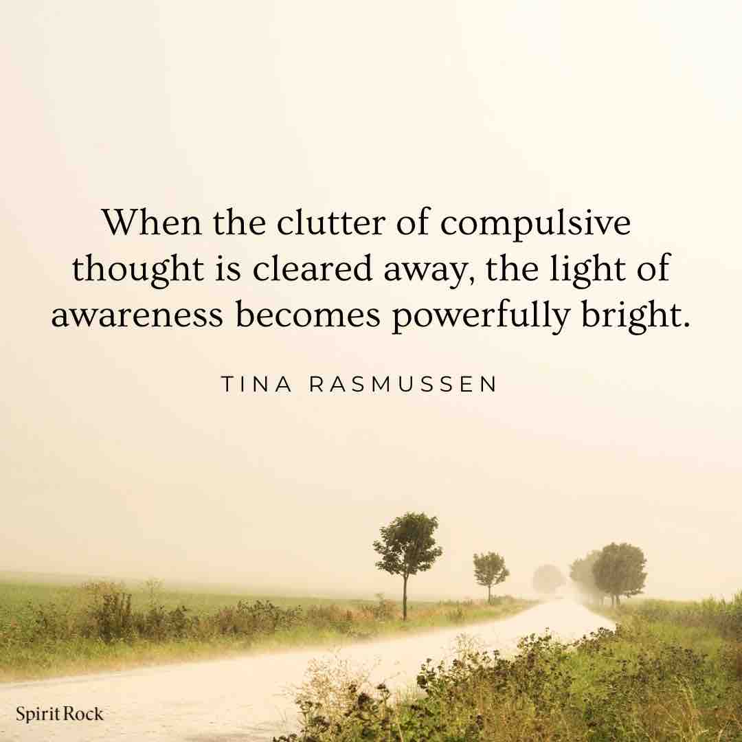 As we turn away from habitual patterns that cause us to suffer, awareness can develop potentially leading to profound serenity. Learn more during “Meditation to Develop Concentration & Serenity for a Chaotic World” (online 3/31) with Tina Rasmussen, PhD: go.spiritrock.org/SR033124
