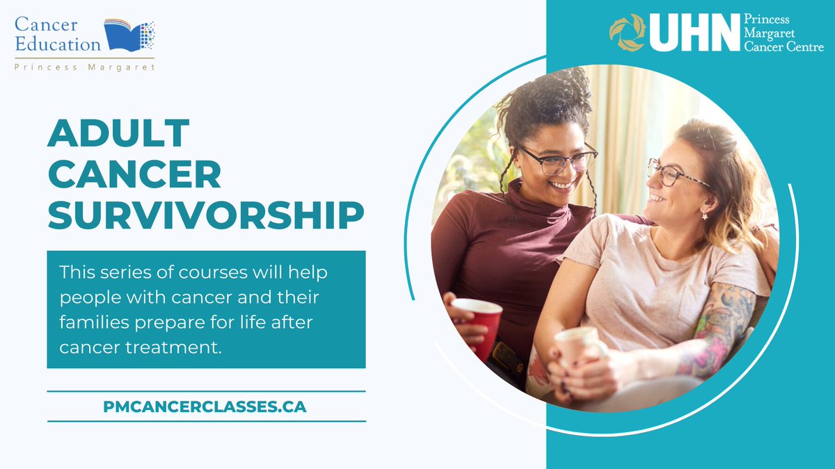 Prepare for life after cancer with the Adult Cancer Survivorship eLearning series from @pmcancercentre: pmcancerclasses.ca/course/view.ph…