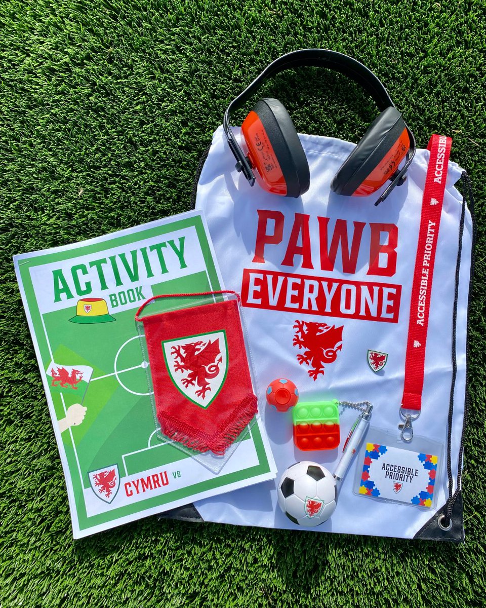 ‼️ NEW INITIATIVE ‼️

In addition to the CC stadium's Sensory Room Experience, fans with sensory needs attending Thursday match can apply for a free FAW Sensory Pack 🏴󠁧󠁢󠁷󠁬󠁳󠁿

FIND OUT MORE &amp; APPLY 👉🏻pawb.cymru/sensorypack/

#PAWB #TogetherStronger