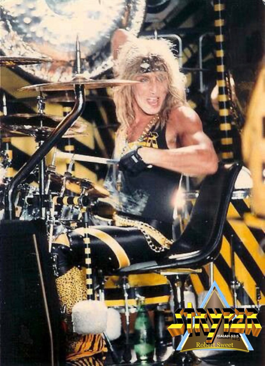 ۞† Robert Sweet(Stryper)†۞🇺🇸✨ 本日㊗誕生日🎉🎂🥂 ロバート