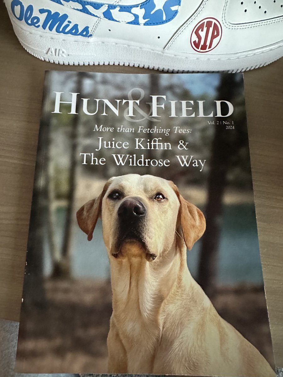 Lane_Kiffin's tweet image. More than just a dog getting in your garbage …. ⁦@wildrosekennels⁩ ⁦@OleMissFB⁩ #BFF 💙💙🦮