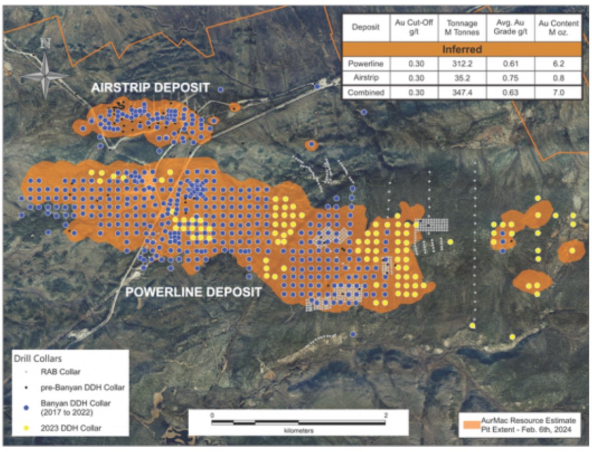 Banyan Files Technical Report for AurMac Project, 7 Million Ounce Gold Updated Mineral Resource Estimate, Yukon, Canada banyangold.com/news-releases/… #yukon #gold #yukongold