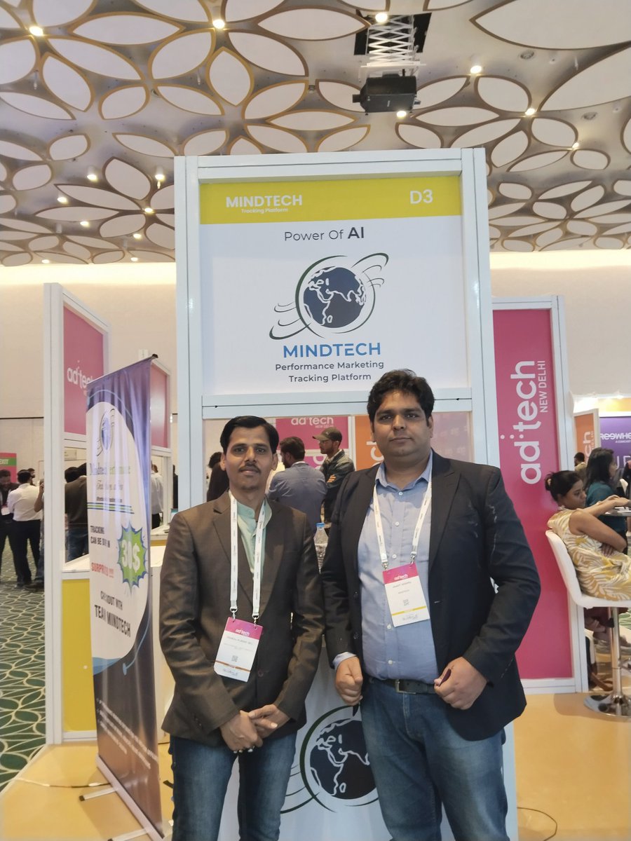 seopankajkumar's tweet photo. Pankaj Kumar SEO Meet With Anant Mishra Ji (Marketing Head- Mindtech Performance Marketing Tracking Platform) at Adtech Event.
.
.
#adtech #newdelhi #dwarka #adtechin #adtech2024 #martech #agency #networkingevents #businessevent #brands #ecommerce #digitalmedia #trends #TechNews https://t.co/1c7SxLDHL1
