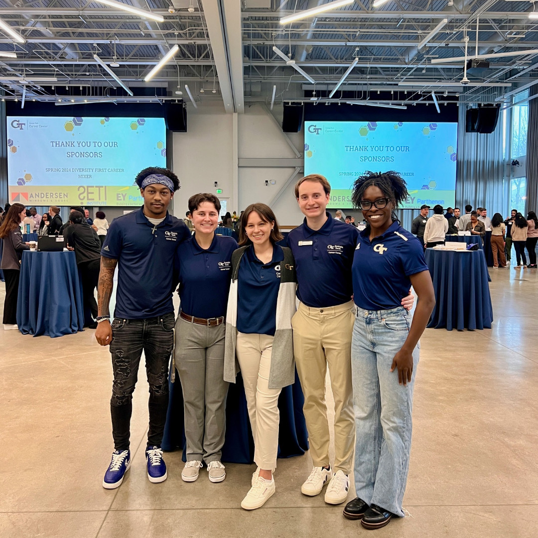 gtundergrad's tweet photo. The @gt_career_center recently hosted their signature  Diversity First Career Mixer event! A big THANK YOU to the 30 employers and 174 students in attendance. We thrive on diversity!

#georgiatech #undergraduate #gt24 #gt24 #gt25 #gt26 #gt28 #diversityfirst #careermixer https://t.co/HXyWEEQxM8