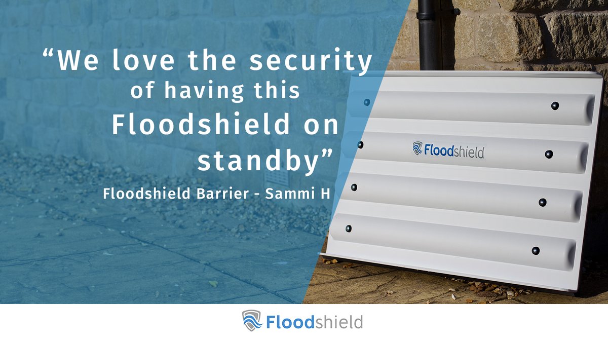 During a flood, you can be confident that your home or business is protected, just as Sammi was, thanks to the Floodshield door barrier. 👍 floodshield.com/products/flood…… #Floodshield #Floodshielddoorbarrier #Floodprotection #productreview