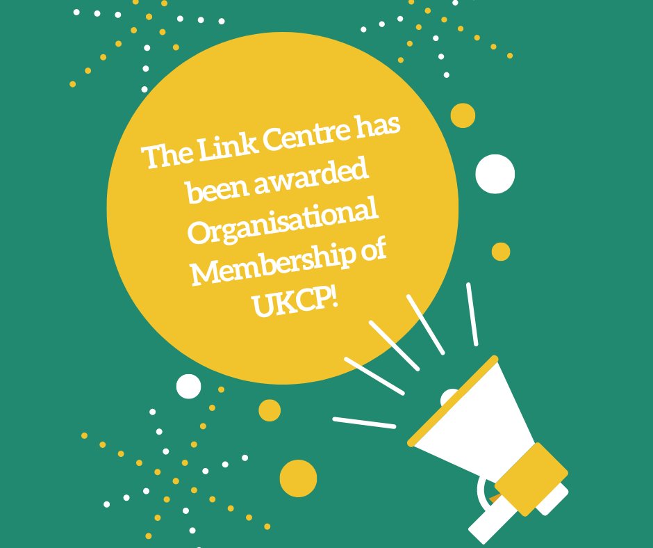 TheLinkCentreUK's tweet image. We are very excited and proud to announce @TheLinkCentreUK has been officially awarded Organisational Membership of UKCP! :)

We would like to say a huge thank you to everyone who has supported us with the application process over the past few years!

#therapistsconnect #ukcp
