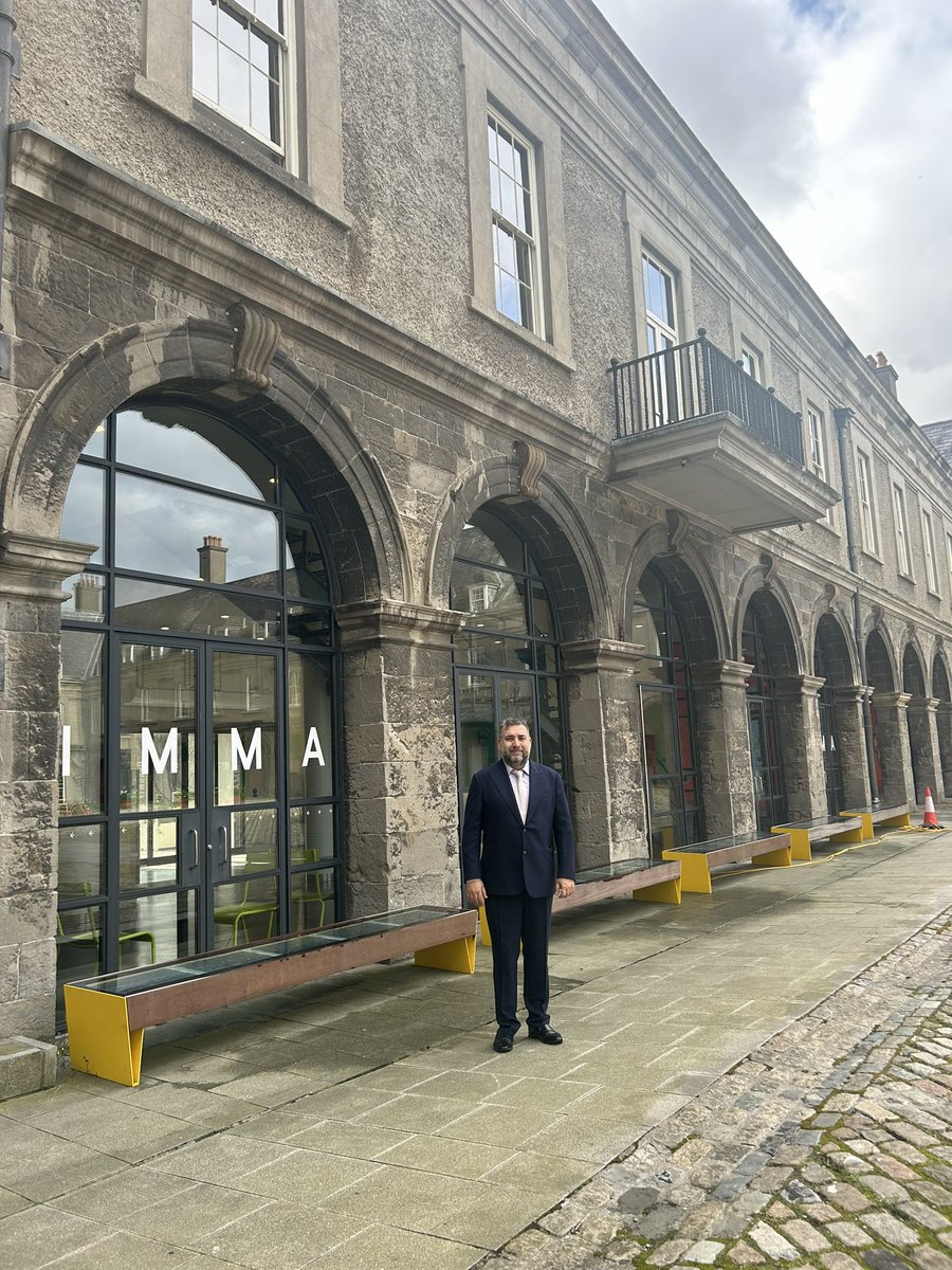 Visit to @IMMAIreland & discussing cooperation with Cyprus’ 🇨🇾 Contemporary Art Scene but also shown the fantastic exhibition “Self Determination: a Global Perspective” and being informed on future projects of the Museum. #CulturalDiplomacy @DepMinCultureCy