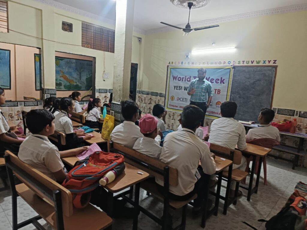 tbfreeorg's tweet photo. On the 2nd day of World Tuberculosis Week, CETI conducted a #TB Awareness Activity at Little Champ Secondary School Indore. 
#TBMuktBharat #EndTB2025 #WorldTBweek #TBFREEINDIA 

https://t.co/up04wLRDAL https://t.co/Vd1LgLomQq