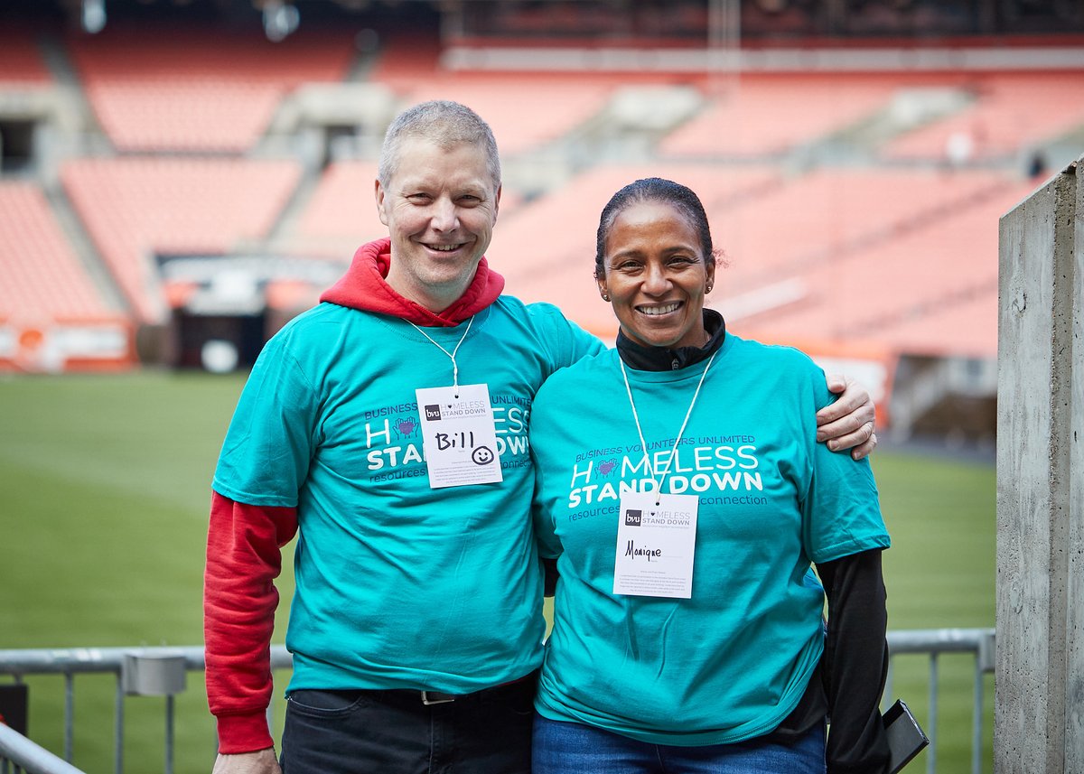 We need OVER 400 VOLUNTEERS to make this year's Homeless Stand Down possible! 

Join us Saturday, April 20th at the Cleveland Public Auditorium to provide individuals experiencing homelessness with meals, clothing, healthcare, and more. 

SIGN UP: volunteerconnect.bvuvolunteers.org/hsdvolunteer