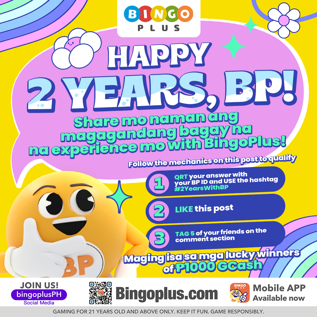 Bingoplusph's tweet photo. Game? GAME! π
#BingoPlus #ThankYouBP #2YearsWithBP #BP24CelebrationsIn2024 https://t.co/debvk23Ynl