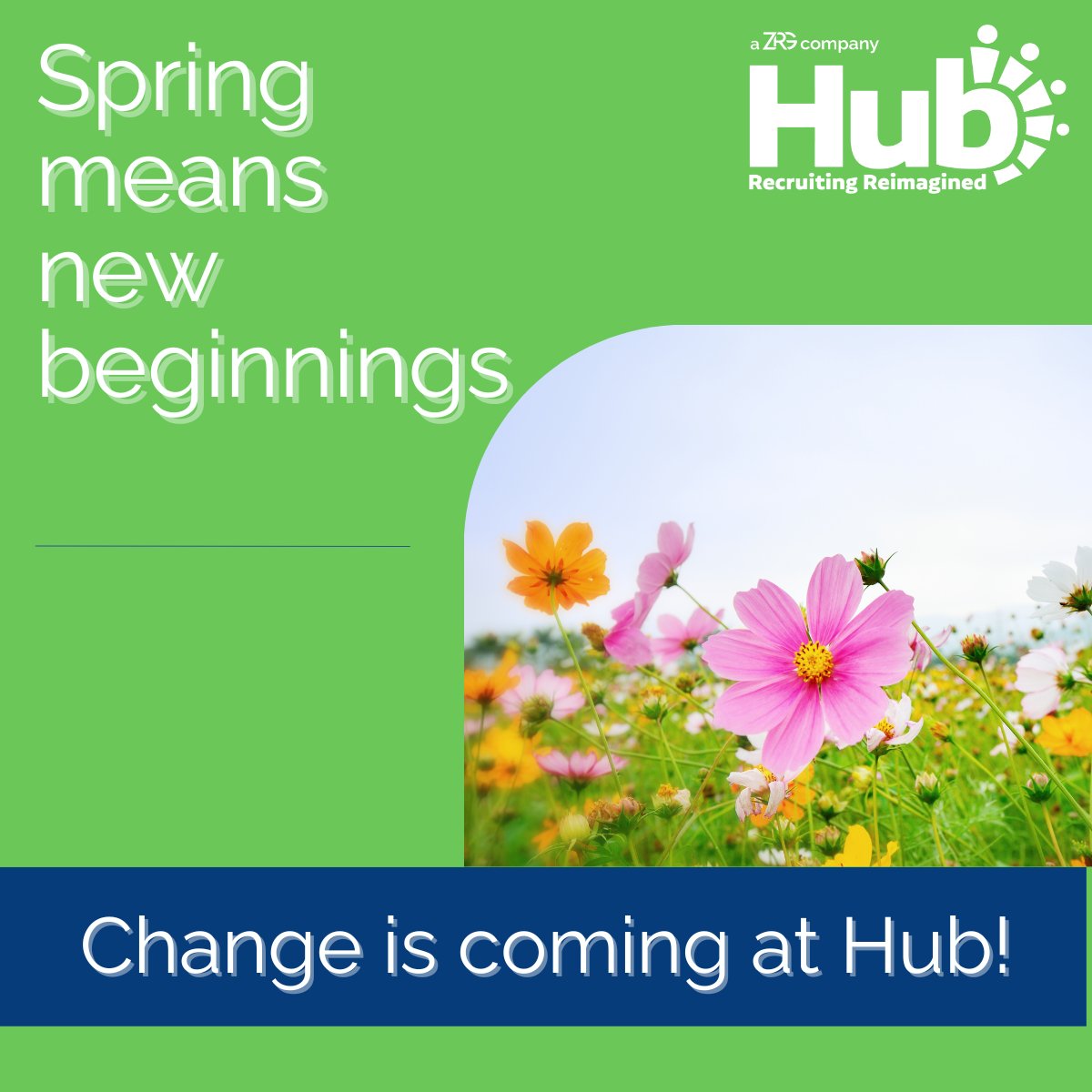 Hubzrg's tweet image. Spring is in the air at Hub Recruiting, and the promise of renewal and growth comes with it!  We&apos;re buzzing with excitement as change is on the horizon. 

#HubRecruiting #hiringisabouttogetbetter