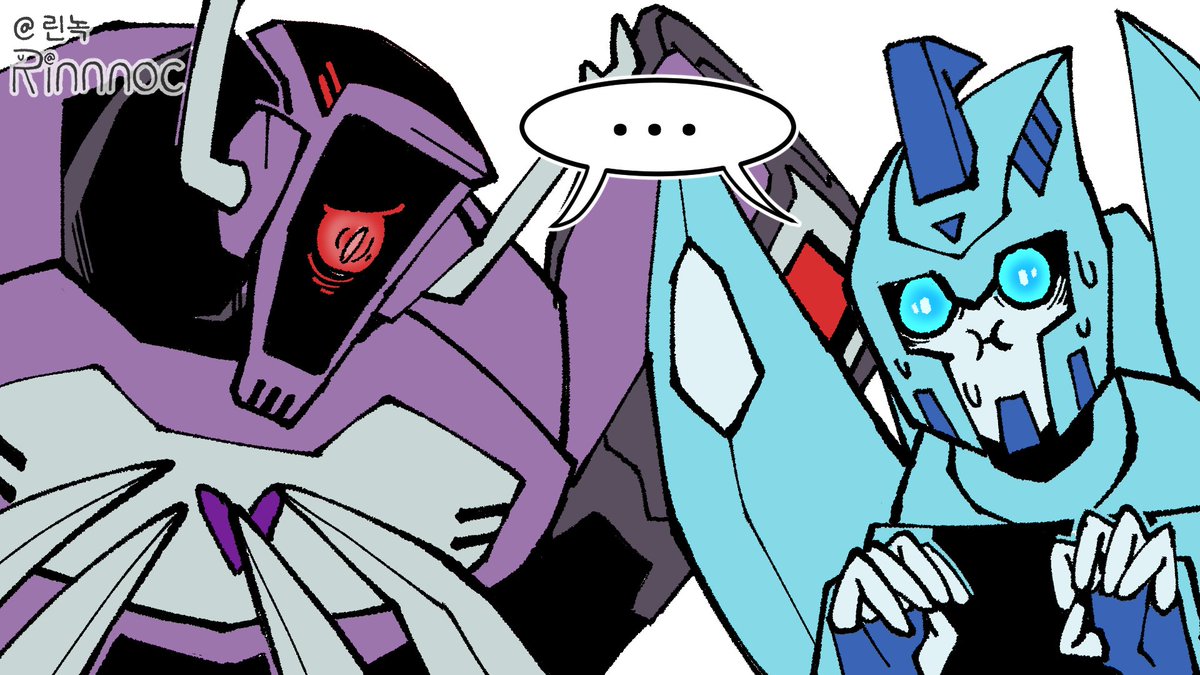 Rinnnoc's tweet photo. TFA - Shockwave/Blurr
#Transformers #maccadams

Atavism. https://t.co/ON2DLw80c4
