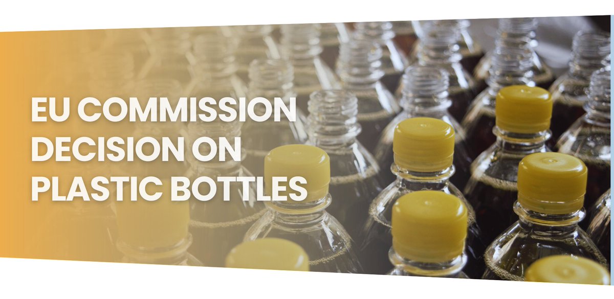 New EU Decision (EC) 2023/2683 sets rules for Directive (EC) 2019/904 on recycled plastic content. PET bottle producers must comply: no imported recycled plastic unless from EU product waste. #Sustainability #RecycledPlastic #EURegulations