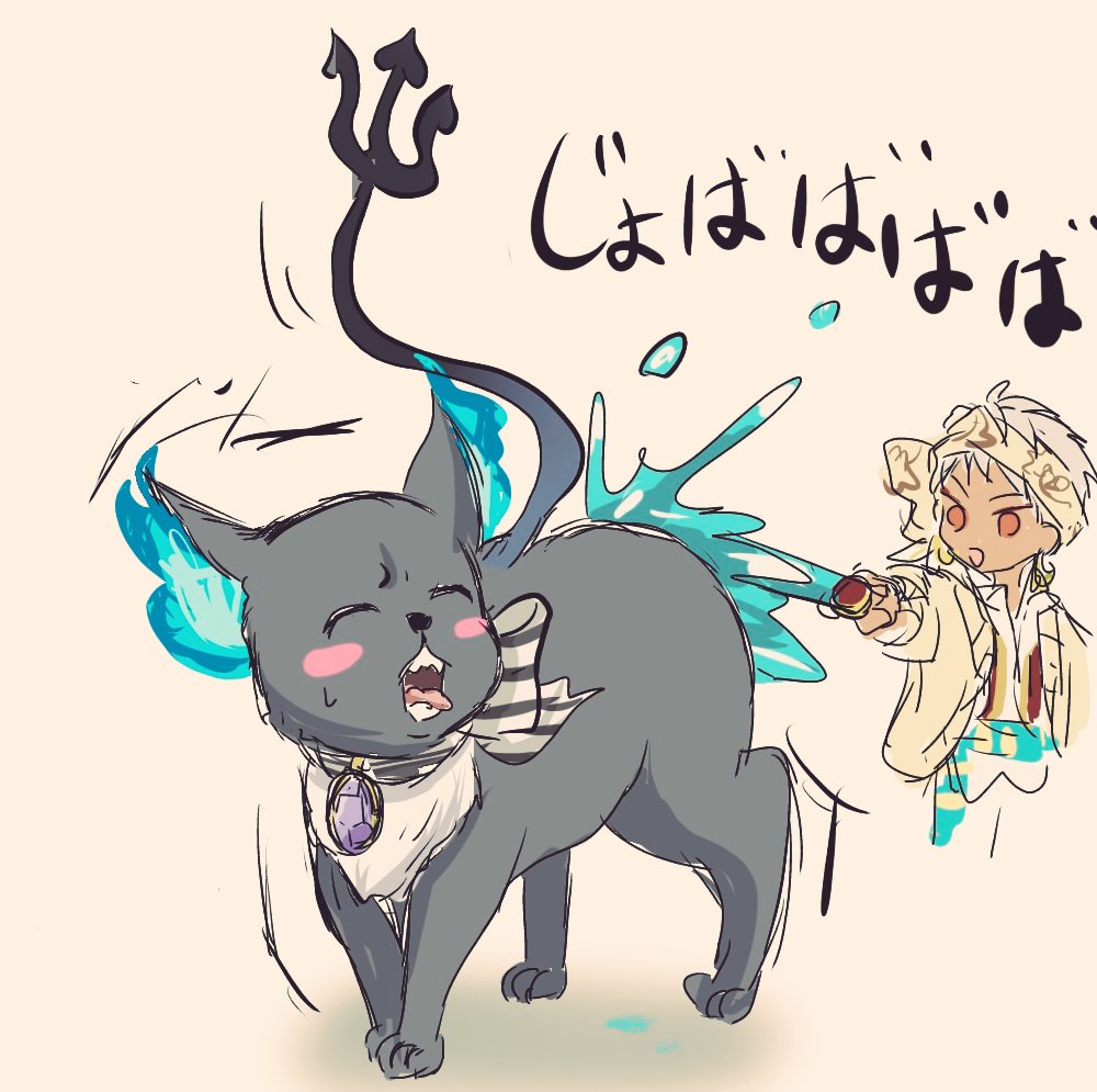 ついてて4周年だから過去に描いたスカラビァ再掲してみるのさ🐍☀ 