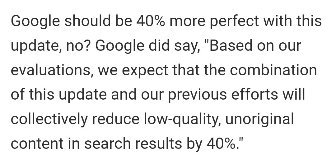 schachin's tweet image. .@searchliaison can you give us a Google definition of &quot;unoriginal content&quot; please?

seroundtable.com/google-core-up…