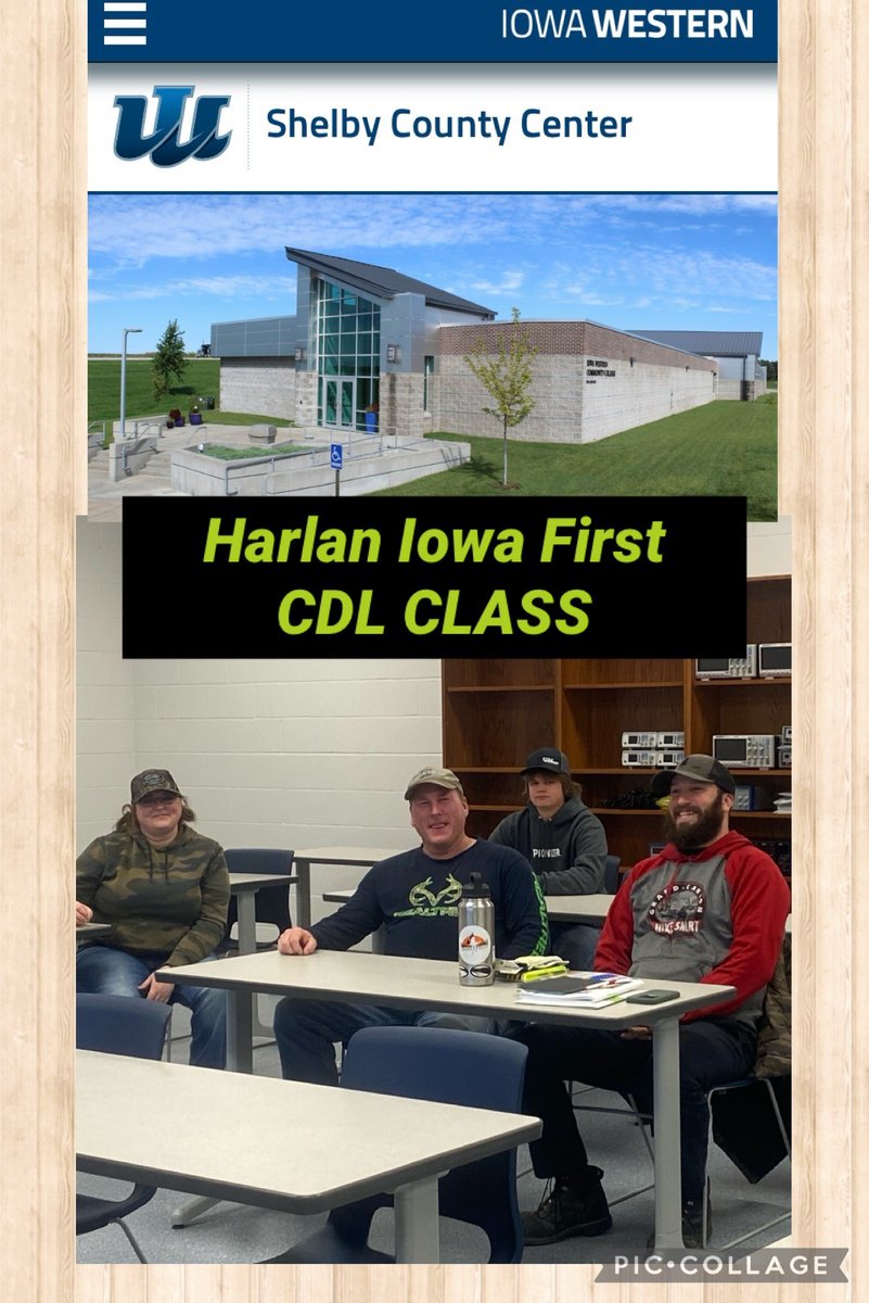 History made in Harlan! Our very first CDL class kicked off yesterday, and we're excited to see these future drivers hit the road! More opportunities are coming soon! Head to our website to learn more and get started on your new career. iwcc.edu/ce/transportat…