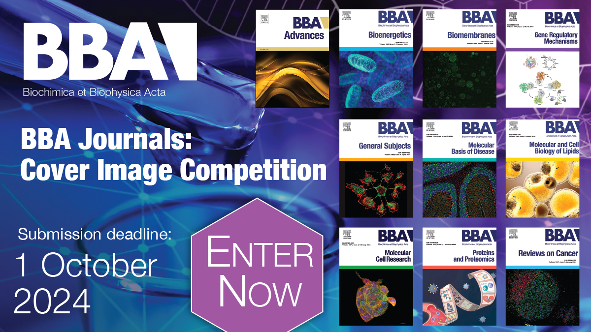 Seeking striking and artistically impressive scientific images to use on each of the @BBAjournals covers for the 2025 calendar year. Submissions are invited by 1 October 2024. Learn more: spkl.io/60114LmSt