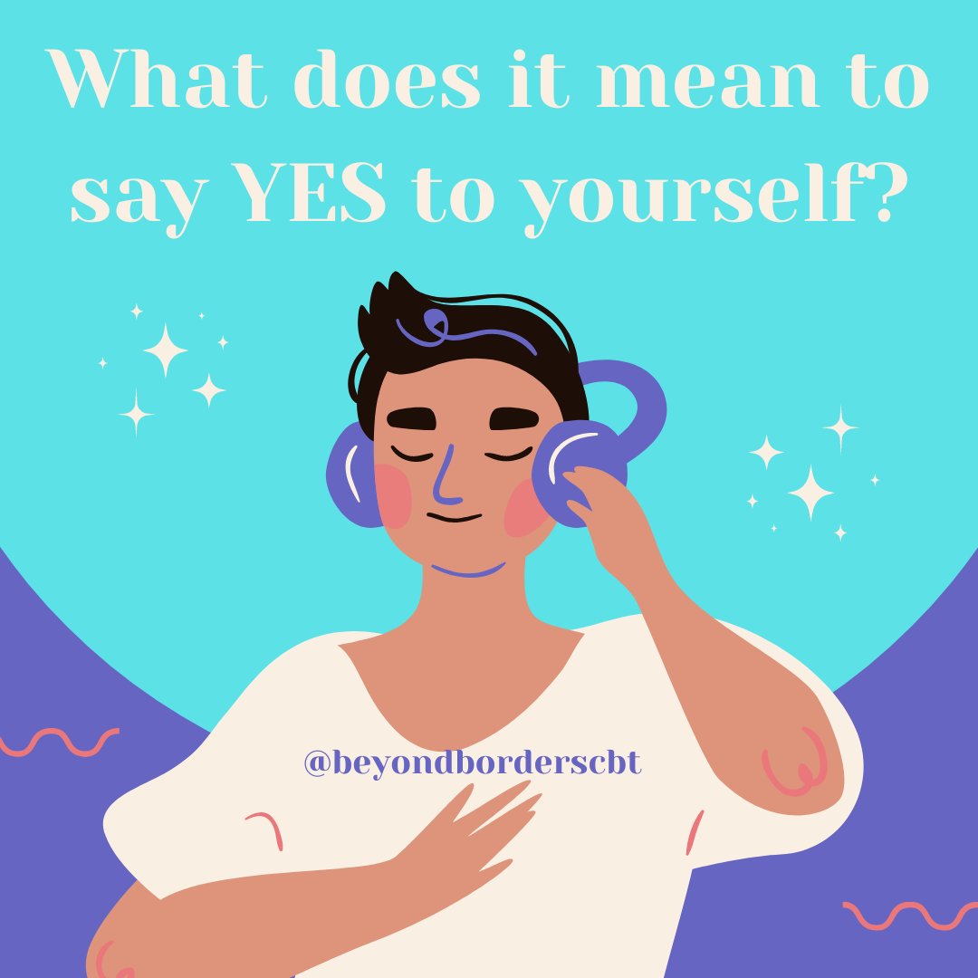 Saying YES to yourself means.... Saying YES to the people that fill your tank. Saying YES to valued opportunities (even if they are initially uncomfortable). Saying YES to self-care Saying YES to making yourself and your well-being a priority