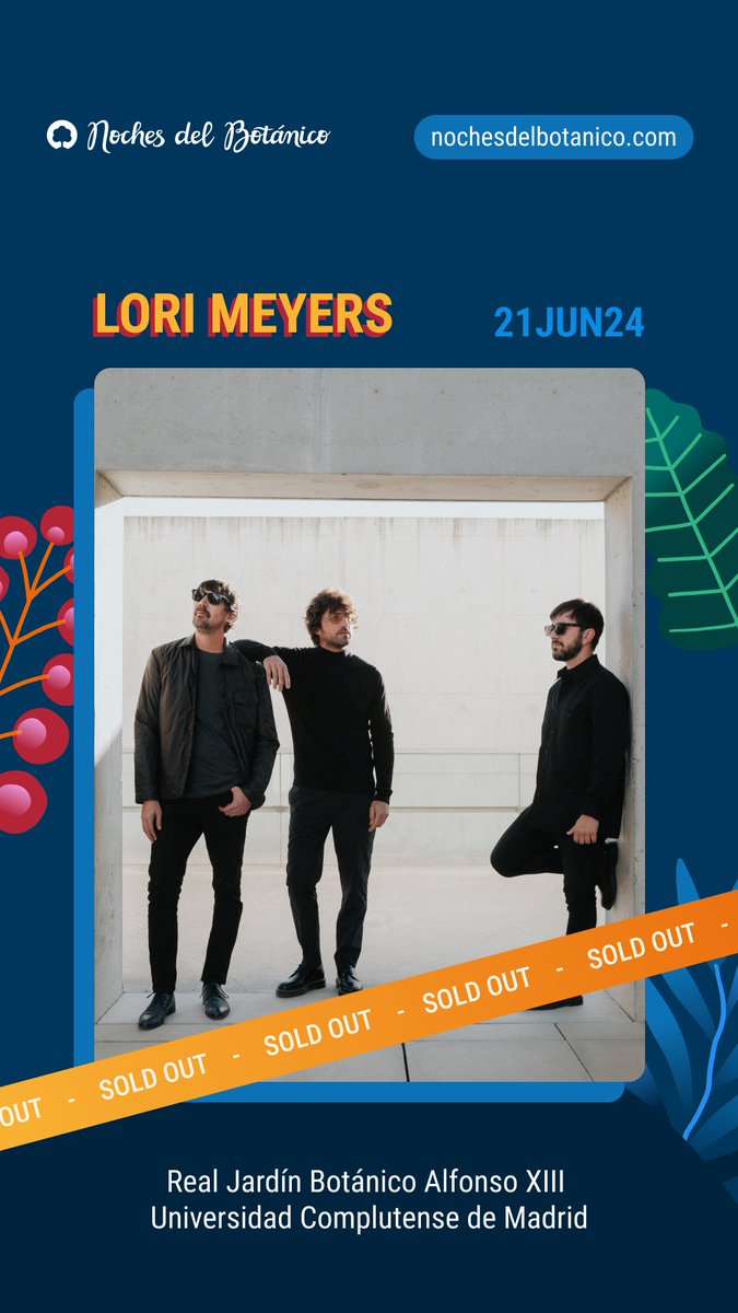 ¡Todo vendido para el concierto de @lorimeyersband en #NDB24! 🙌🏼🚀