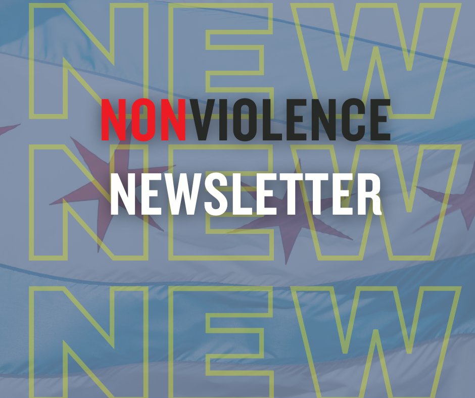 📢📰NEW @NonviolenceChi newsletter out now! Learn about the city's new comprehensive and collaborative anti-violence plan and more. Link in bio. mailchi.mp/nonviolencechi…