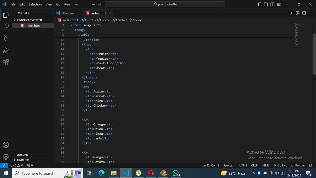 SyntaxSam405's tweet image. Day 02 of my journey to become a Full Stack Web Developer. Today completed all the basics about HTML.
Learned new tags in HTML.  Looking forward to complete CSS this week . Learning and growing one step at a time💻.

#webdevelopment 
#HTML  #html5