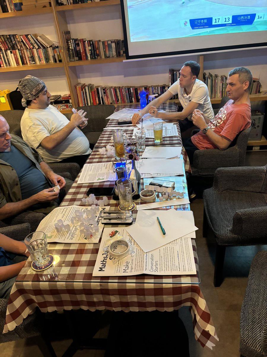 ShenzhenMathJam's tweet photo. What a great MathsJam! #mathsjam https://t.co/myQEs8mXk2
