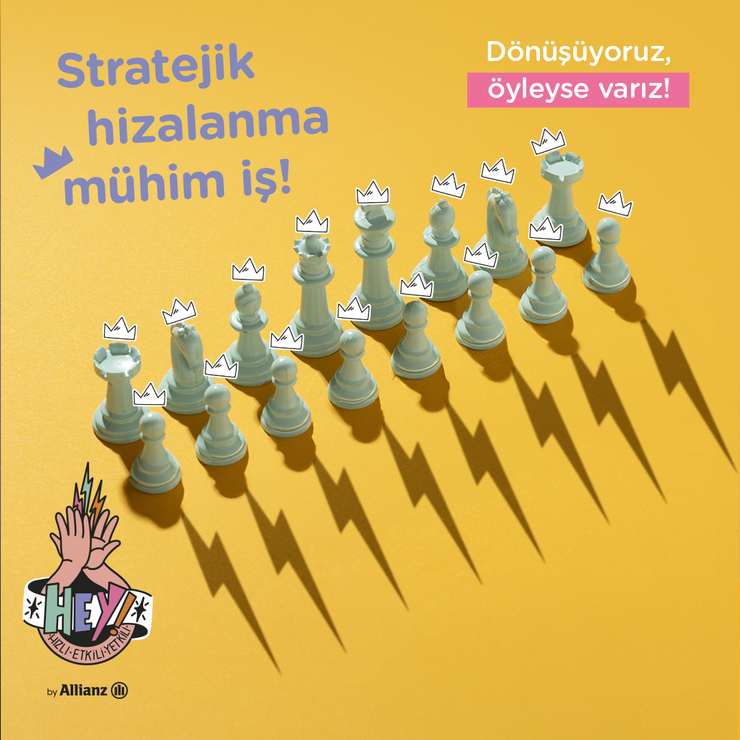 İş hayatımız beklemediğimiz bir hızla değişiyor. Peki nasıl oluyor da işler aksamadan ilerliyor? Çünkü stratejik hizalanan takımlar hangi hedefe doğru ilerlediğini her zaman iyi biliyor. Çevik yöntem ve ritüellerle ilerlerken bize de başarmanın mutluluğunu paylaşmak kalıyor.