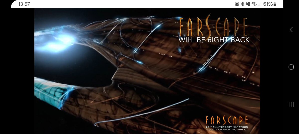Berbeln's tweet photo. @watchshouttv fan from the beginning. I can still remember that "to be continued" line like yesterday. I admired their guts for doing that. 25 years! I'll try to catch some of the live marathon from a different timezone but was planning a rewatch 1 of these days too. #farscape25 https://t.co/IRqjjCwKGs