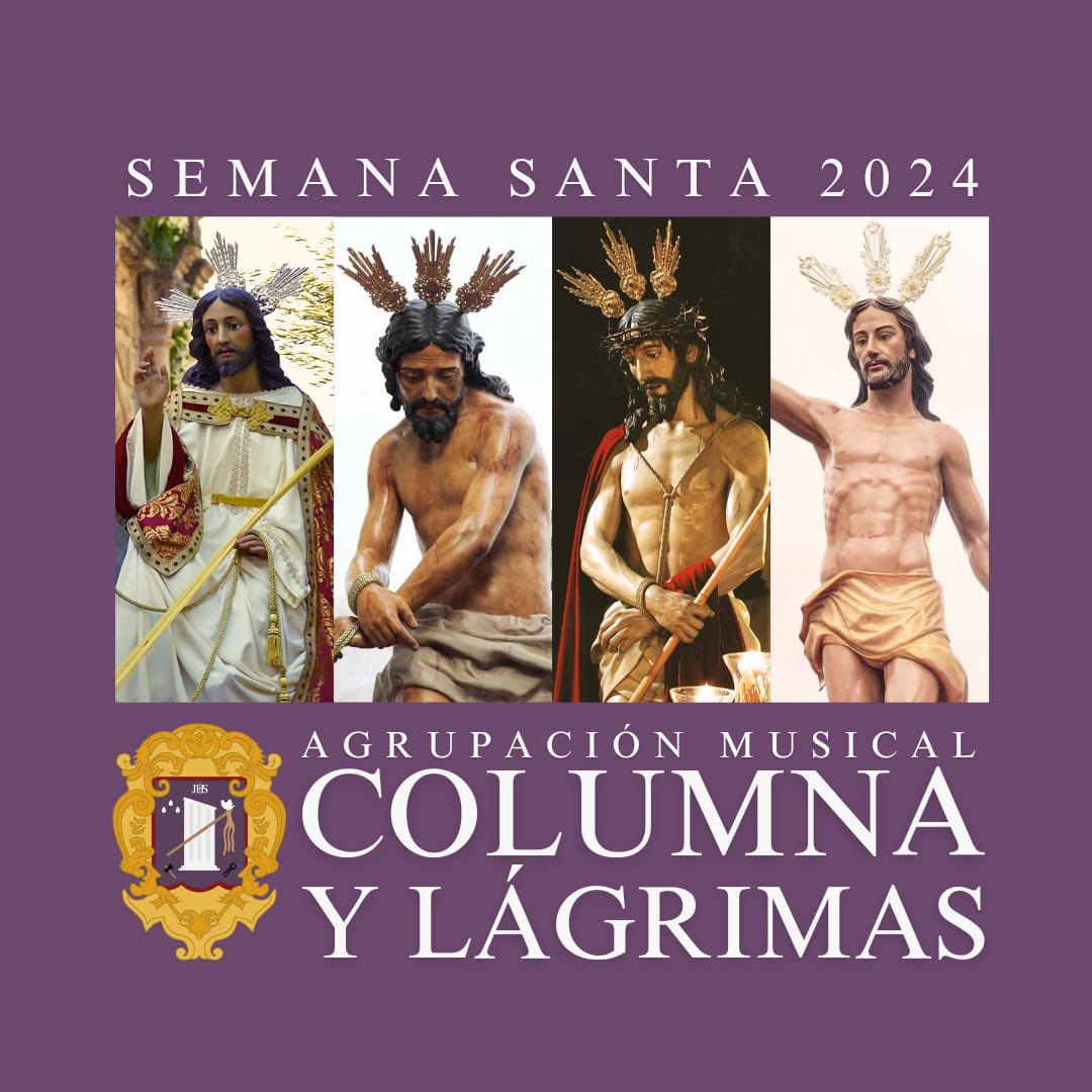 AMColumnaBaeza's tweet photo. 𝗦𝗘𝗠𝗔𝗡𝗔 𝗦𝗔𝗡𝗧𝗔 𝟮𝟬𝟮𝟰 

Aquí os dejamos nuestros acompañamientos de esta semana santa 2024. 

•Domingo de Ramos• @borriquitamartos 
•Miércoles santo• @LaColumna_Baeza 
•Jueves santo• @EccehomoHdad 
•Domingo de resurrección• @resucitadomarmolejo 

#SiempreCyL https://t.co/QY5M3a1lZR