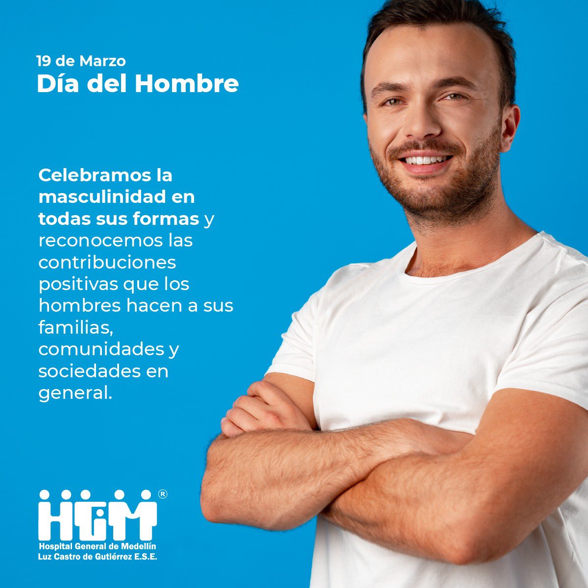 En el Día del Hombre, celebramos la fortaleza, la bondad y la sensibilidad que cada uno de ustedes aporta al mundo. ¡Gracias por ser quienes son y por todo lo que hacen! #OrgulloHGM