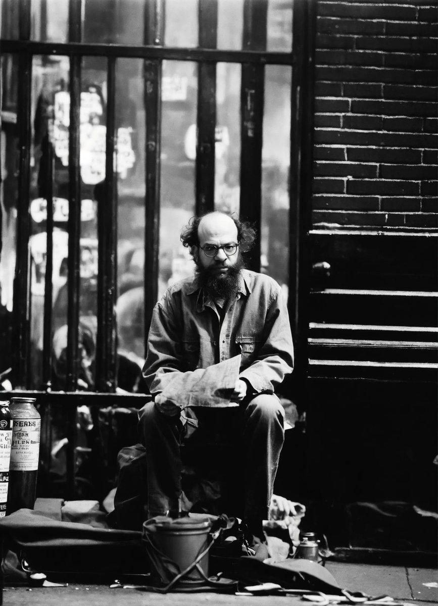 AI Ginsberg #howl #beatgeneration #ginsberg