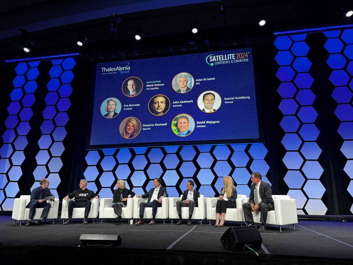 Globalsat's tweet photo. 🛰️ Excited to be at #Satellite2024 General Session How Industry Leaders are Investing in Growth: Innovative Satellite Technologies for New Customers #globalsatgroup🛰️​🔝 https://t.co/X0TB26TWH8