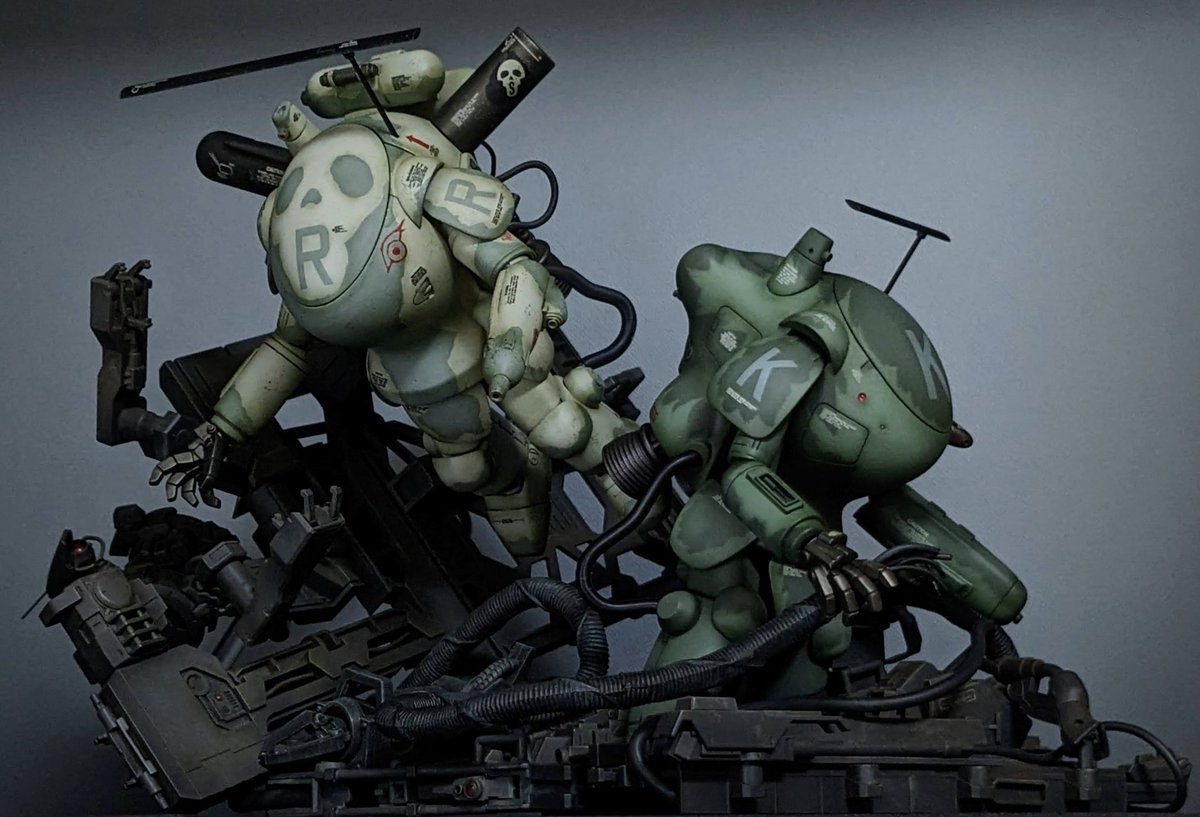 ma7s3159's tweet photo. #マシーネンクリーガー
宇宙で廃墟を調査中？みたいなビネットをジャンクで作ってみました😆　SGの横からのフォルムは改めてホレボレします… https://t.co/ZTZtwFU0pD