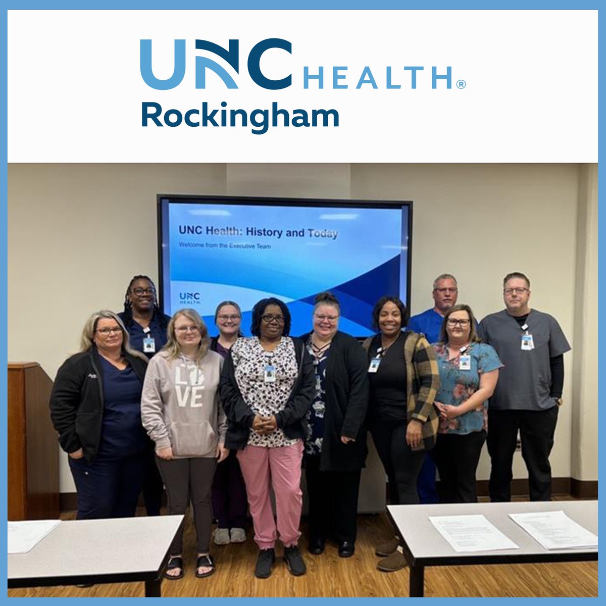 ✨ Join us in welcoming our newest teammates at UNC Health Rockingham ✨

Welcome to our #onegreatteam!