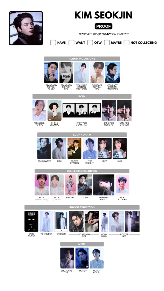 bts まとめ売り j )⁷ on X: 