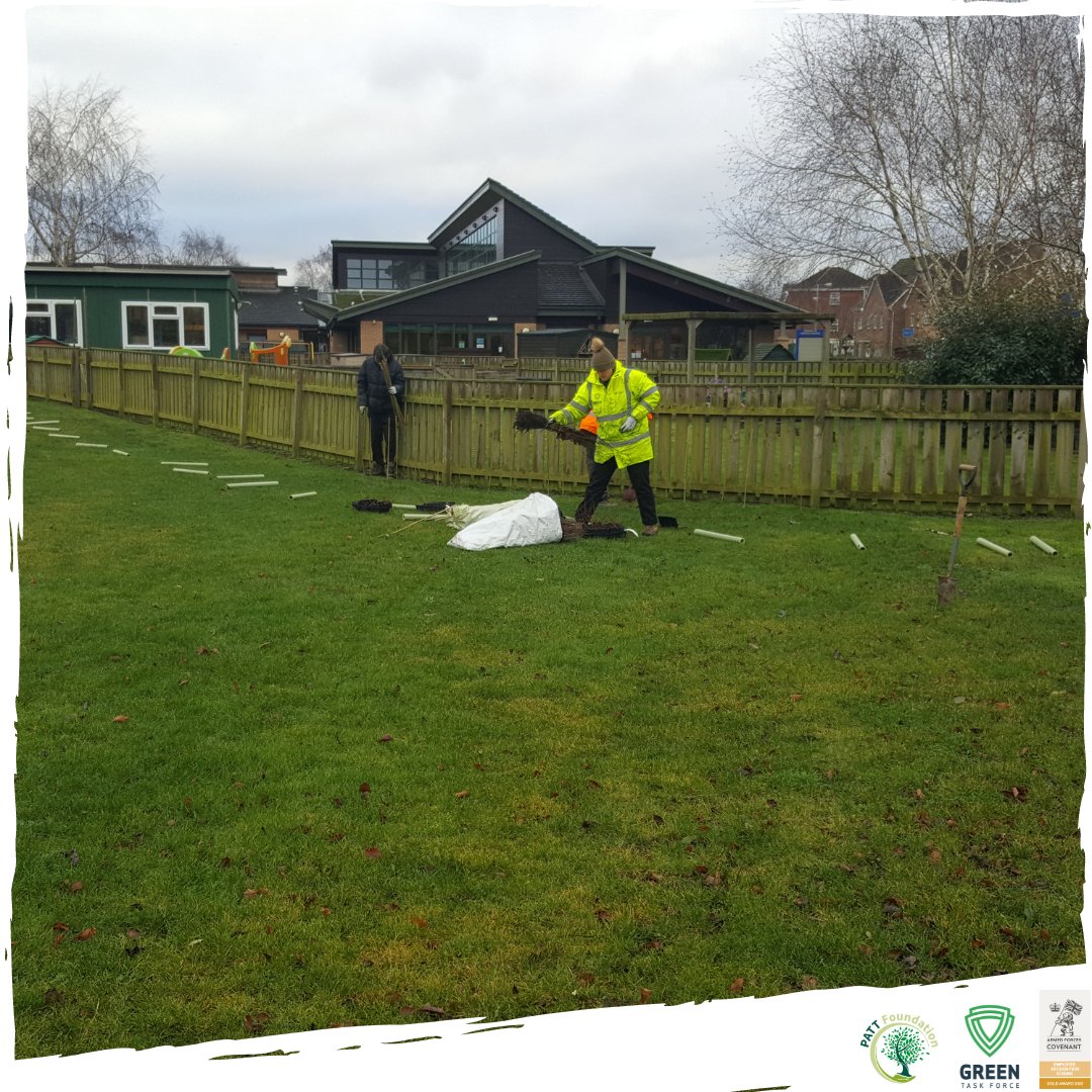 Trees can prevent and reduce flooding. If that’s not a reason to increase planting in the UK, particularly in coastal and river areas I don’t know what is. Images - projects completed by the Green Task Force and Patt Foundation in the 2023/4 planting season.