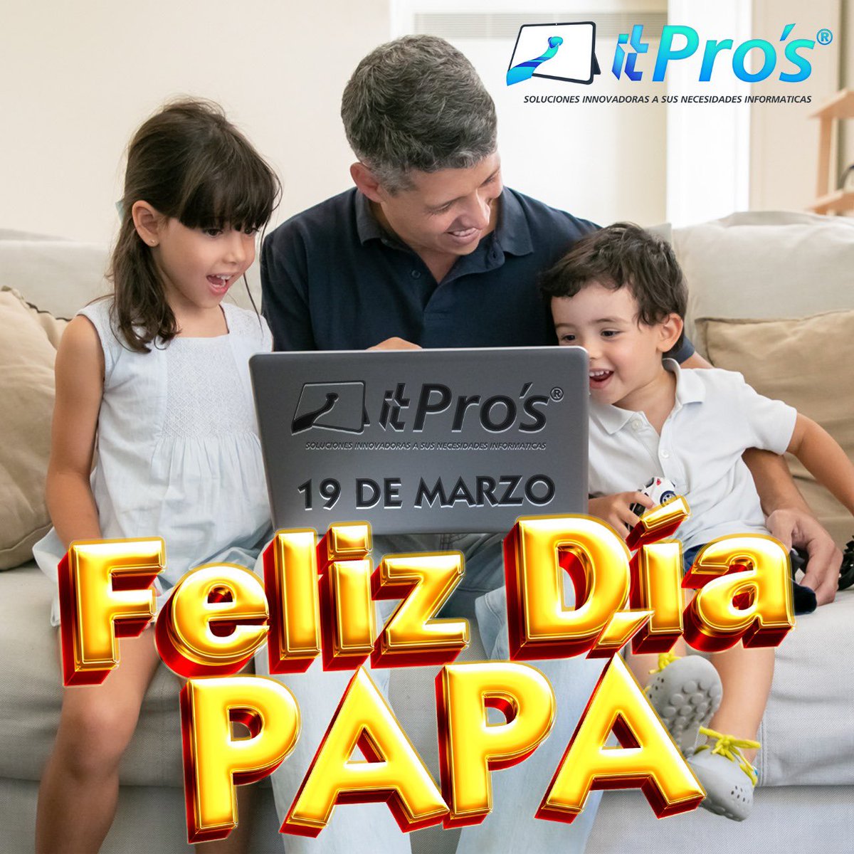 itproshn's tweet photo. Para el hombre que nos enseñó a caminar, nos levantó cuando tropezamos y nos guió en cada paso de la vida. ¡Feliz día del padre! 👨‍👧‍👦💙 #DíaDelPadre #GraciasPapá https://t.co/FzXVX0qUvm