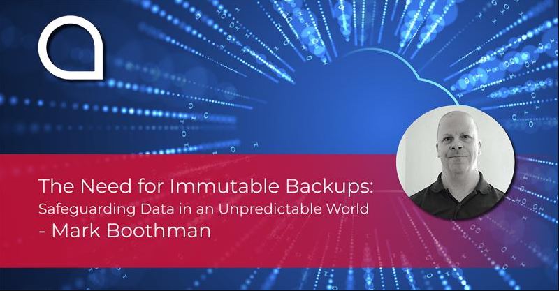 We believe data is crucial for modern organisations and establishing a strong data resilience strategy is vital. Immutable backups are key, as they can't be altered or deleted, offering extra protection against cyber threats and disasters Read more at: bit.ly/4aekUCU