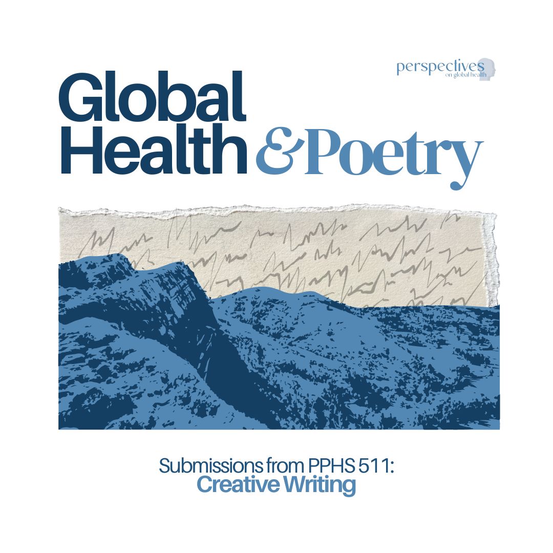 How to build #equity in global health, one verse at a time 📝 This week, we're sharing poems written by students from the Fundamentals of Global Health course. Click the link to read more! perspectivesmcgill.com/allposts