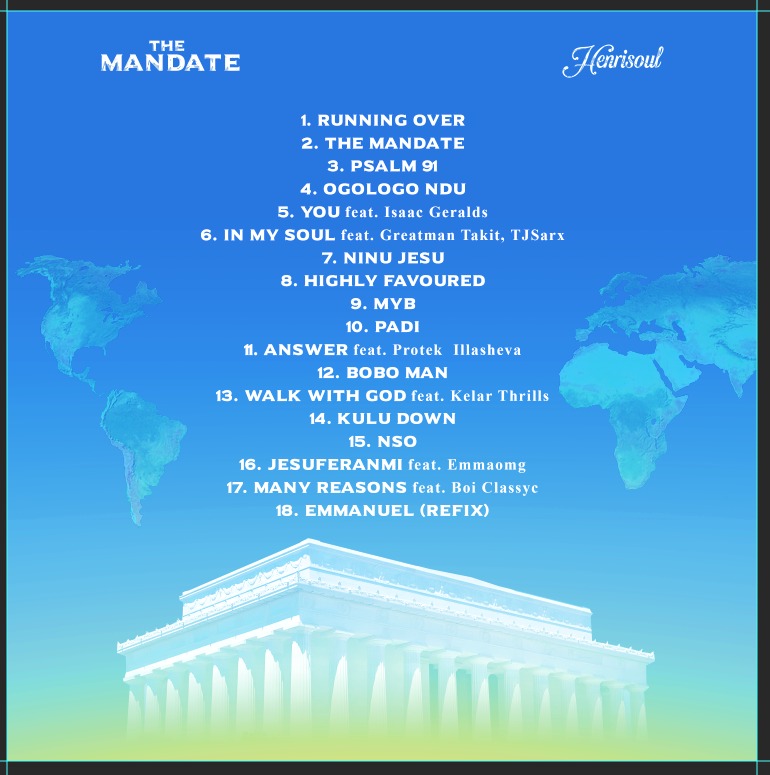 naijagospelbeat's tweet photo. Henrisoul Reaches Milestone On Path Of Gospel Music Re-Evaluation With "The Mandate" Album | Now Available Online 
https://t.co/M6Zz1qbO4w  @henrisoul https://t.co/7x1A5dMflW