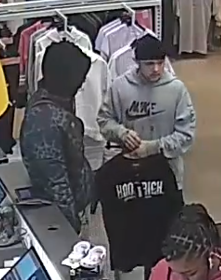 OKCPD's tweet photo. These four used stolen credit cards shortly after an auto burglary at Penn Square Mall. If you know who they are, call Crime Stoppers at 405.235.7300 or go to https://t.co/YVxGWebkLk. You can remain anonymous and may earn a cash reward. 24-15063 https://t.co/W0aPHgJIYJ